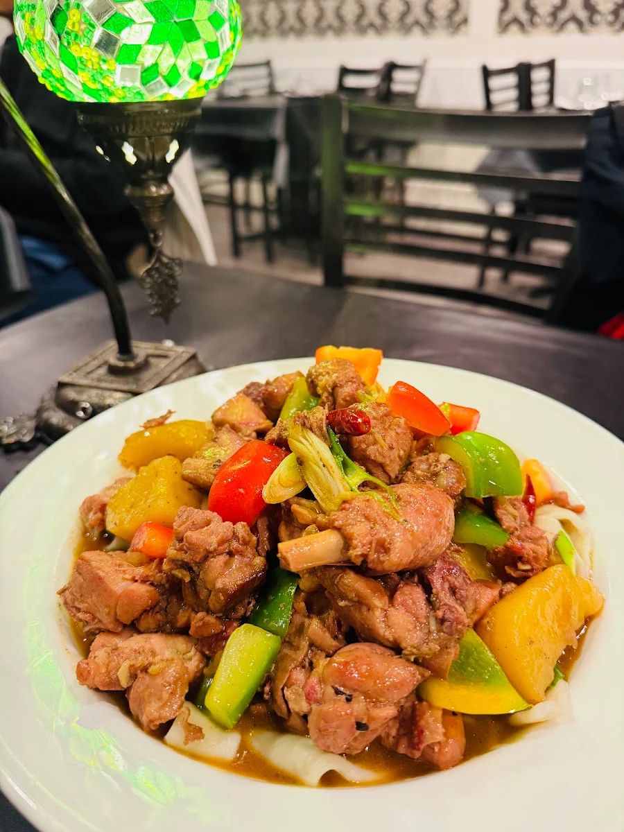 big plate chicken 大盘鸡, Urumchi Uyghur Cuisine